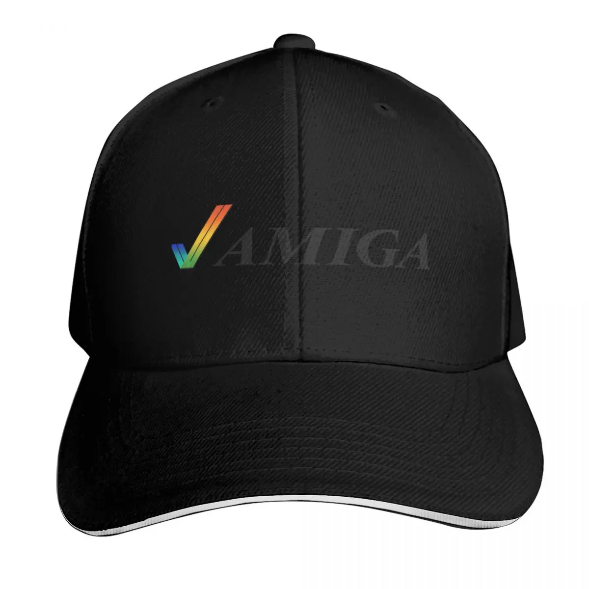 Commodore Amiga Logo Baseball Cap Breathable Mesh Back Adjustable Buckle Closure Moisture Wicking Quick Dry