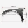 ホンダ シビック FK7 FK8 タイプR 2017-2021 EPAスタイル フロントワイドフェンダー (+10mm) カーボンファイバー/グラスファイバー 2