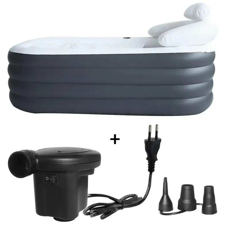 

2023 Update Logo Customize Foldable PVC Portable Inflatable Bathtub Ice Cold Bath Pool Collapsible Tub
