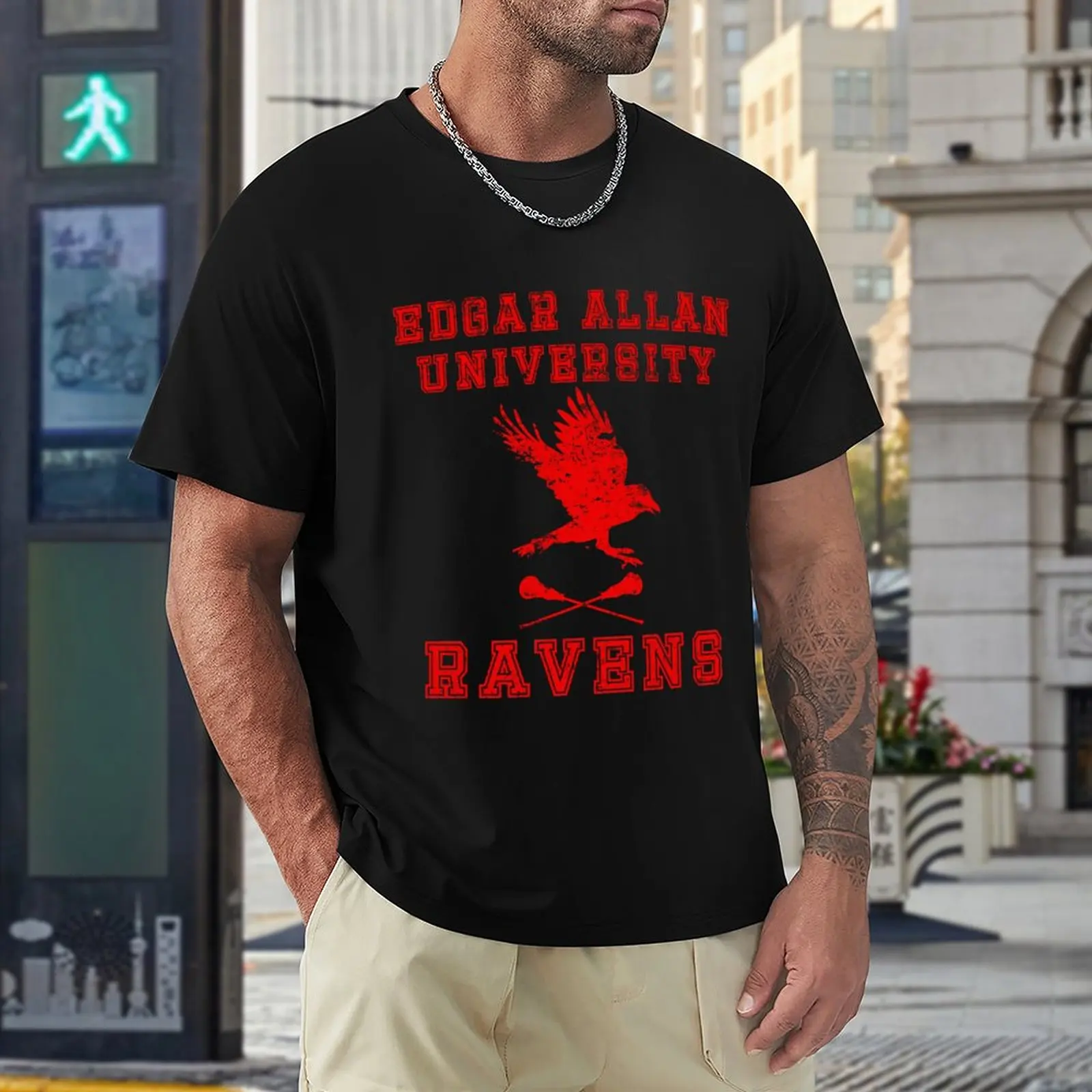 All For The Game - The Ravens T-Shirt funny t shirt quick-drying t-shirt summer top big and tall t shirts for men