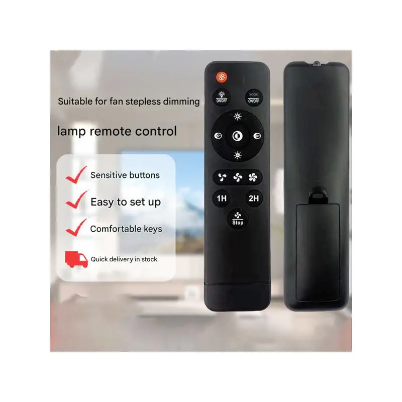 พัดลมเพดานแบบติดเพดานไร้ใบพัดพร้อมรีโมทคอนโทรลเพื่อการใช้งานที่ง่ายดาย