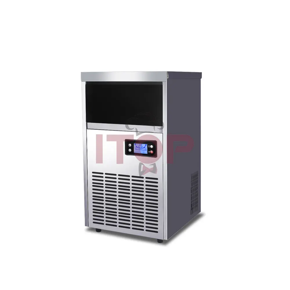 Best-Selling Commercial Ice Maker Making Equipment Industrial Ice Maker 45Kg Ice Cube Machine In Stock For Sale Ce Certificate