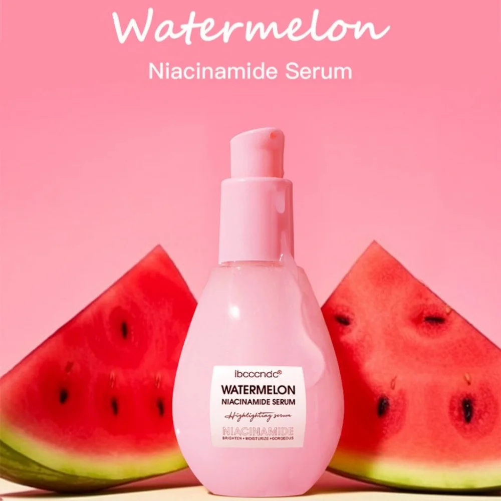 مصل العناية بالوجه نياسيناميد مستخلص البطيخ مكافحة الشيخوخة اشراق الوجه مرطب المسام تكرير لون البشرة مساء العناية بالبشرة