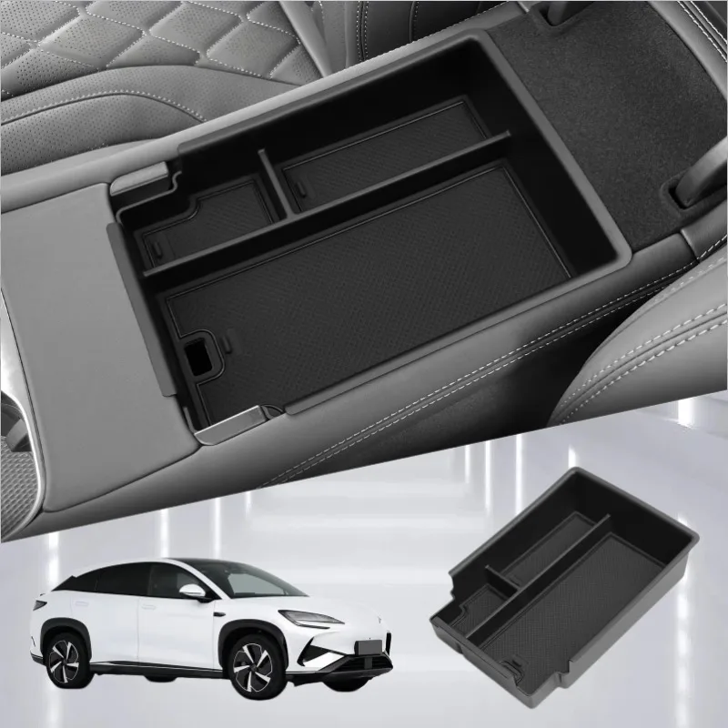 for BYD Sealion 07 EV 2024-2025 (Not Fit Korea) Center Armrest Storage Box Car Interior Accessories Organizer Tray