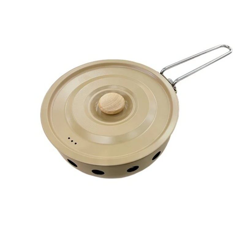 

Outdoor cassette stove cooking rice stir-fry artifact camping picnic fishing multi-functional outdoor integrated pot