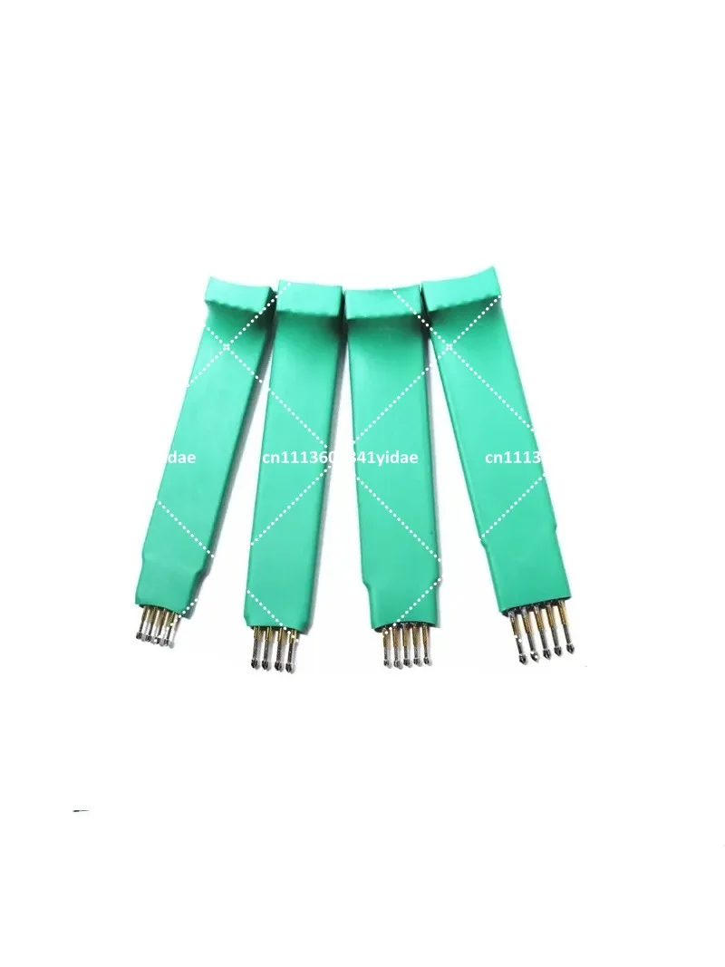 2.0 2.54 1.25mm 3 4 5 6 7 8 Pin Programming Probe Module for STM32 STM8 Pogo Pin Connector