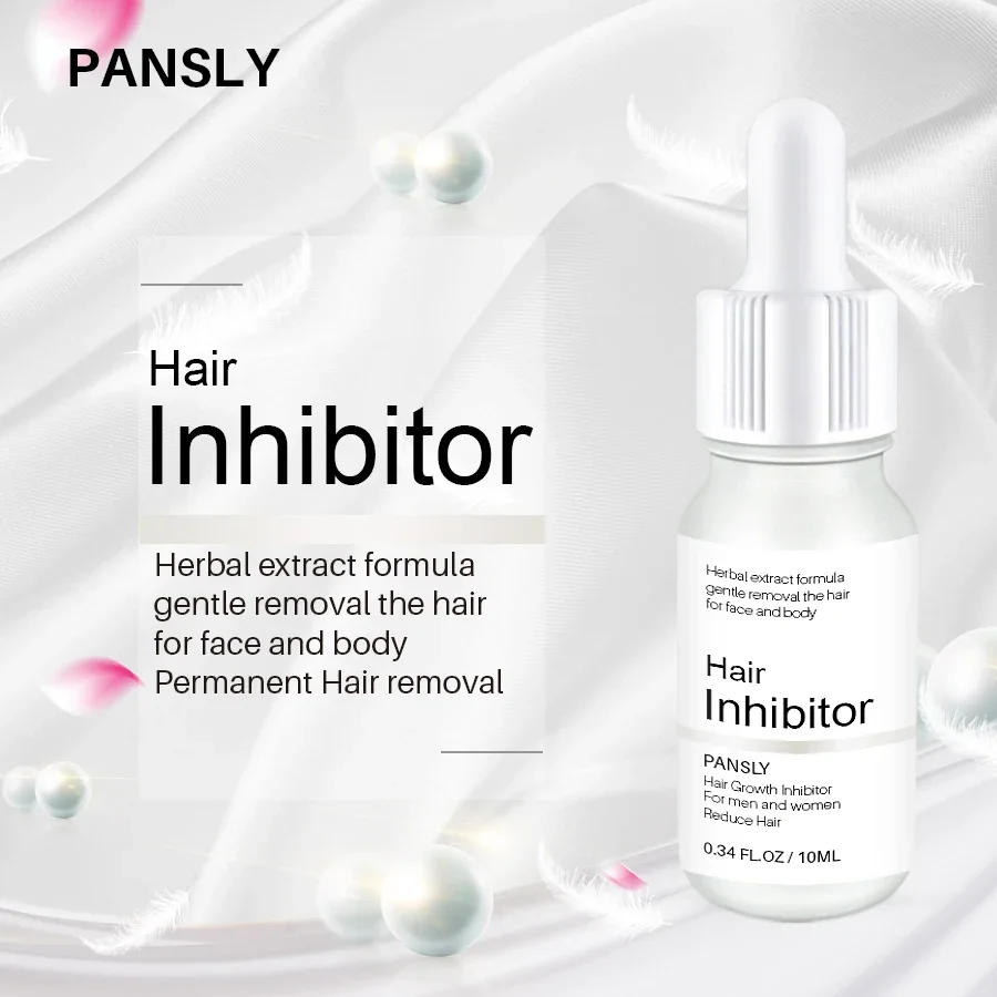 PANSLY Hair Removal Inhibitor Serum Permanent Depilatory Beard Armpit Leg Pubic Bikini For Body Face Nourishes Repair Care