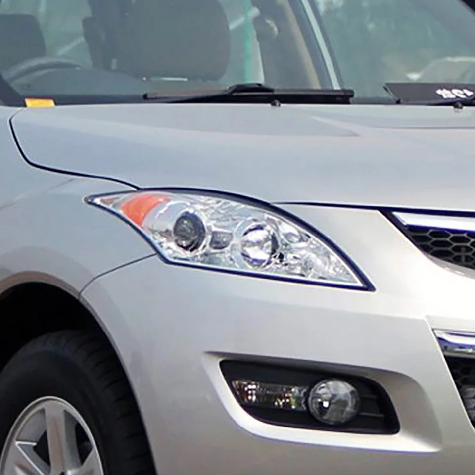 غطاء المصباح الزجاجي للمصابيح الأمامية غطاء عاكس الضوء عدسة شفافة للجدار العظيم هافال H5 (إصدار الرياح الأوروبي) 2010 2011 2012