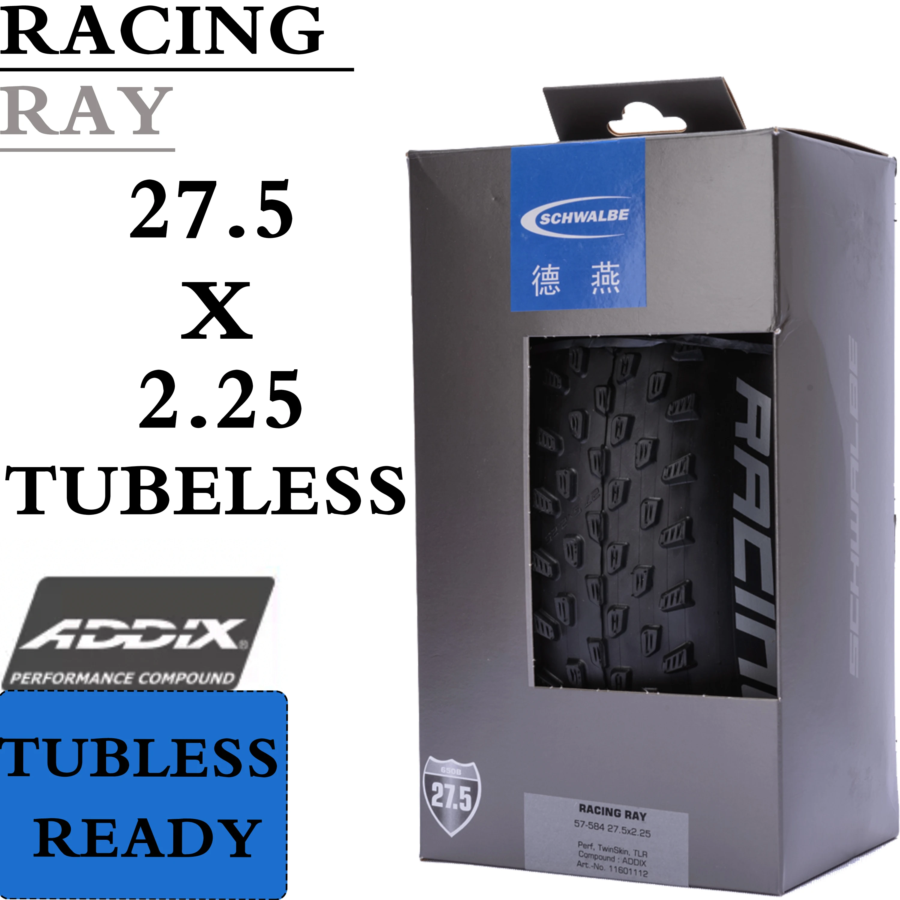 SCHWALBE Racing Ray Ralph 29x2.25 TLR MTB Tire