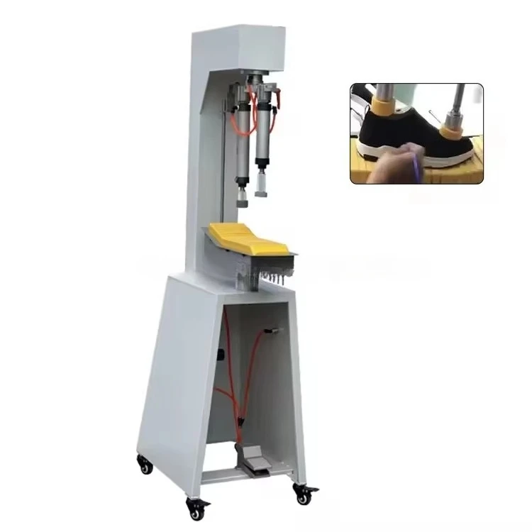New Style Pneumatic Automatic Shoe Upper and Sole Line Drawing & Marking Machine for Shoe Making