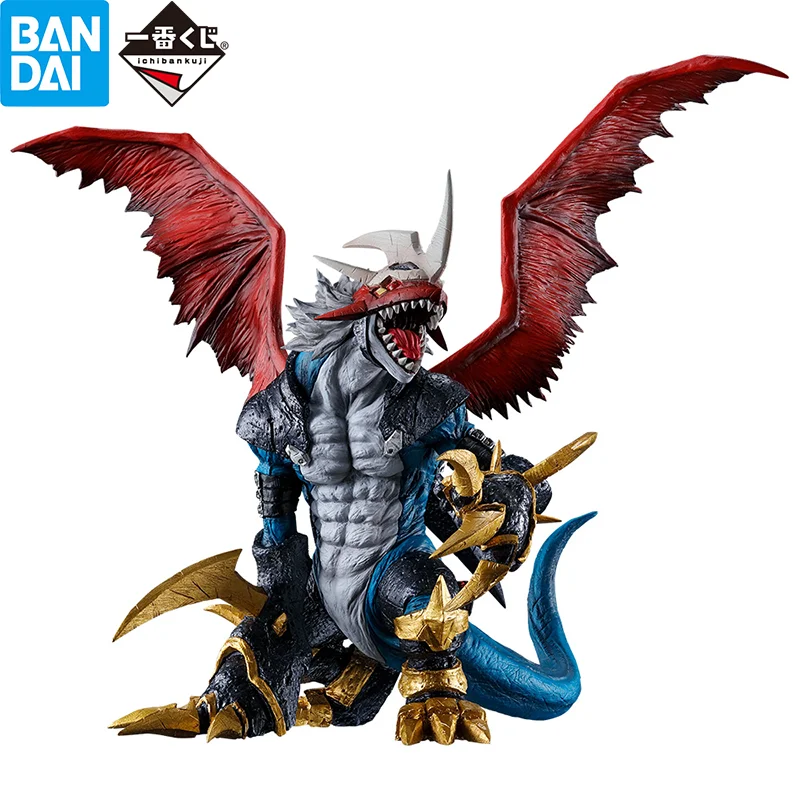 В наличии Bandai Ichiban Kuji Digimon Two forces emituje światło Imperialdramon Dragon Mode Toy Рисунок Аниме Экшн-модель Игрушки Подарок