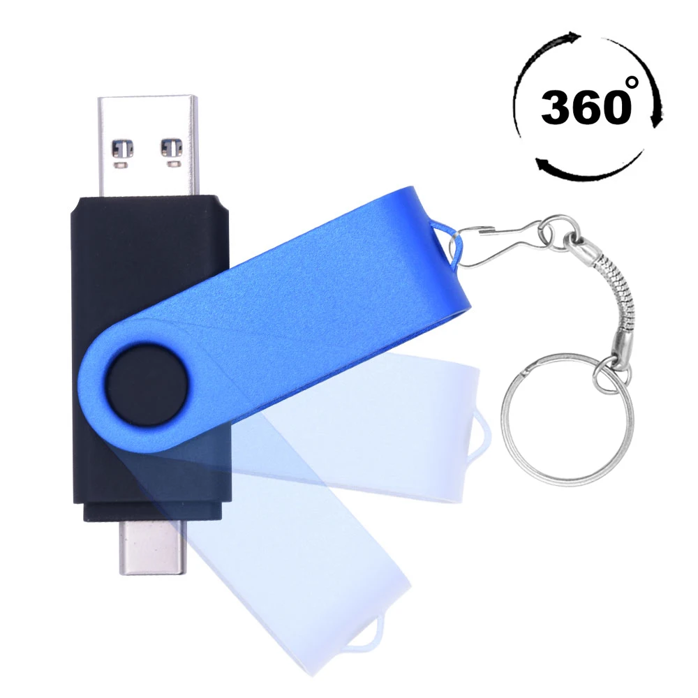 Hochgeschwindigkeits-Smart-Pen drive USB-Flash-Laufwerk große Kapazität 1TB 2TB 64GB 512GB USB-Stick USB 256 mit Typ-C-Adapter GB Memoria