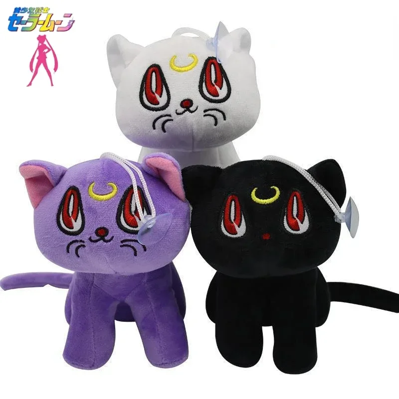 18 centimetri Sailor Moon Tsukino Usagi Gatto Luna Artemis Diana Anime Morbido Peluche Bambola Giocattolo Animale Peluche Cuscino Ventosa Regalo Per