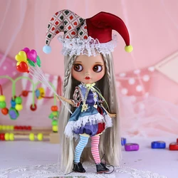 ICY DBS Blyth Doll Joint Body tan Skin Cute Set Doll DIY SD Gift Toys