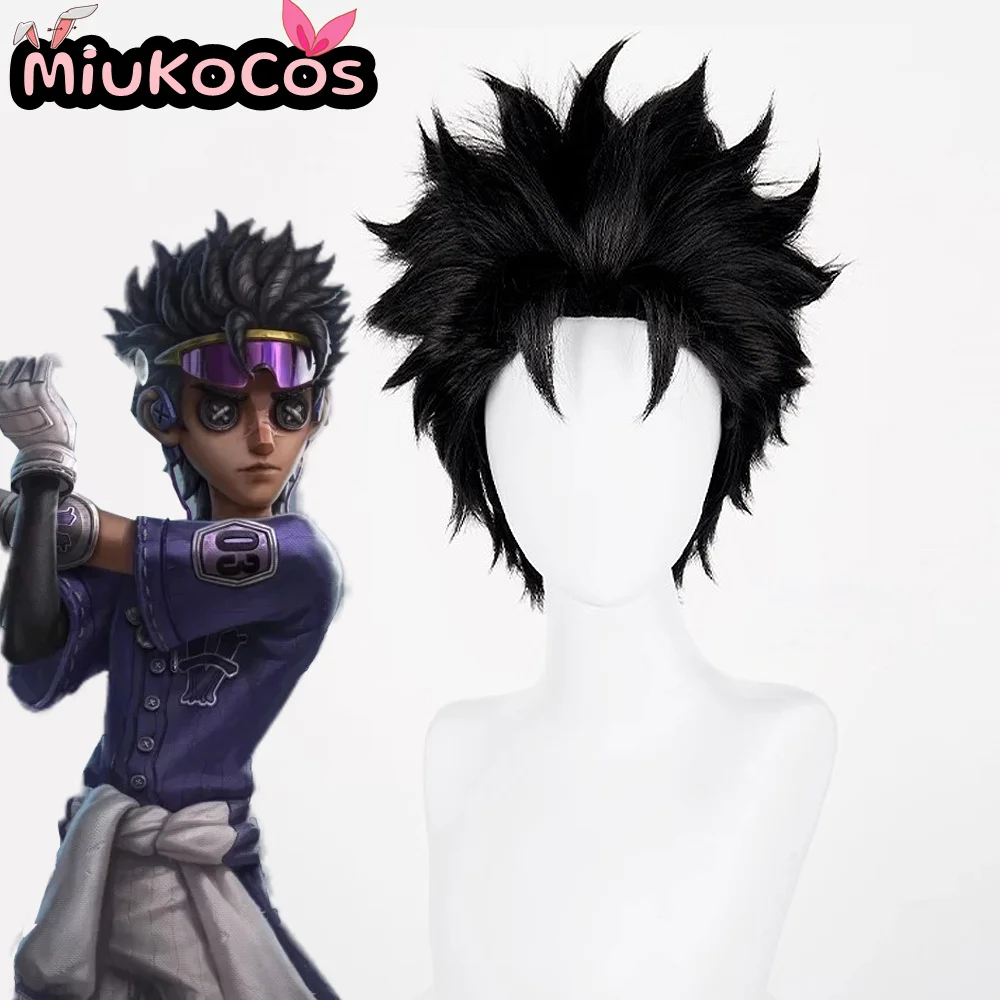 

В НАЛИЧИИ Парик для косплея Champion Helmsman MiukoCosplay Game Identity V Косплей