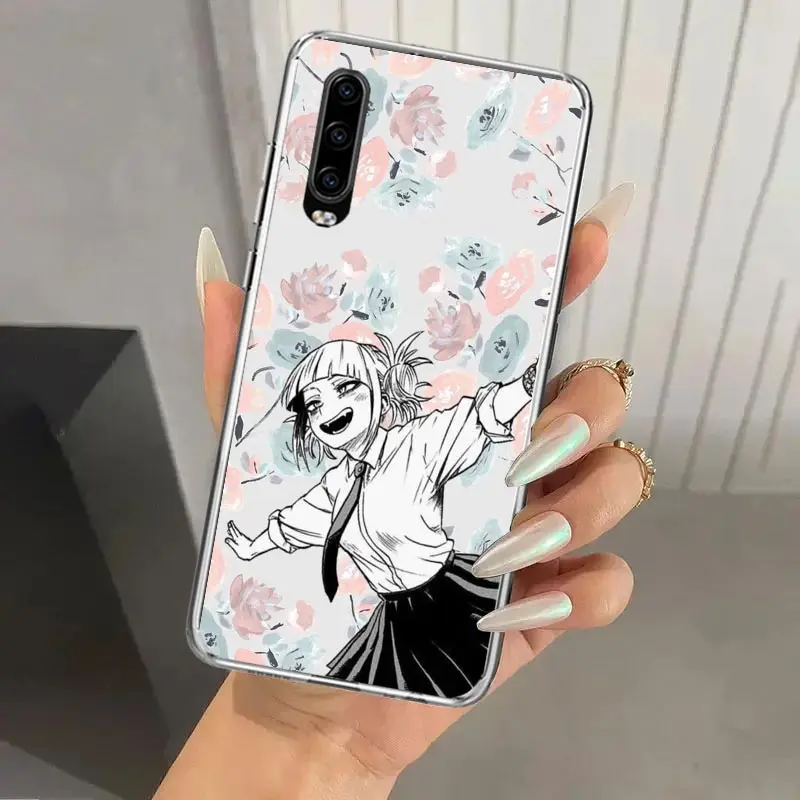 My Hero MHA Himiko Toga Phone Case for Huawei P40 P30 P20 P10 Pro Mate 20 10 Lite P Smart Z Y5 Y6 Y7 Y9S Soft Funda Print Shell