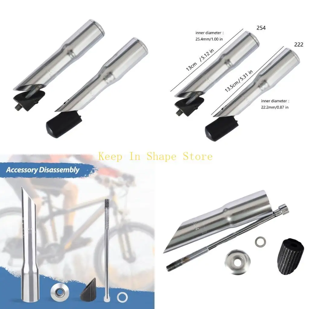 

U1JC Bicycles Fork Stem Extenders, Adjusted Bicycles Fork Handlebar Risers Adapters