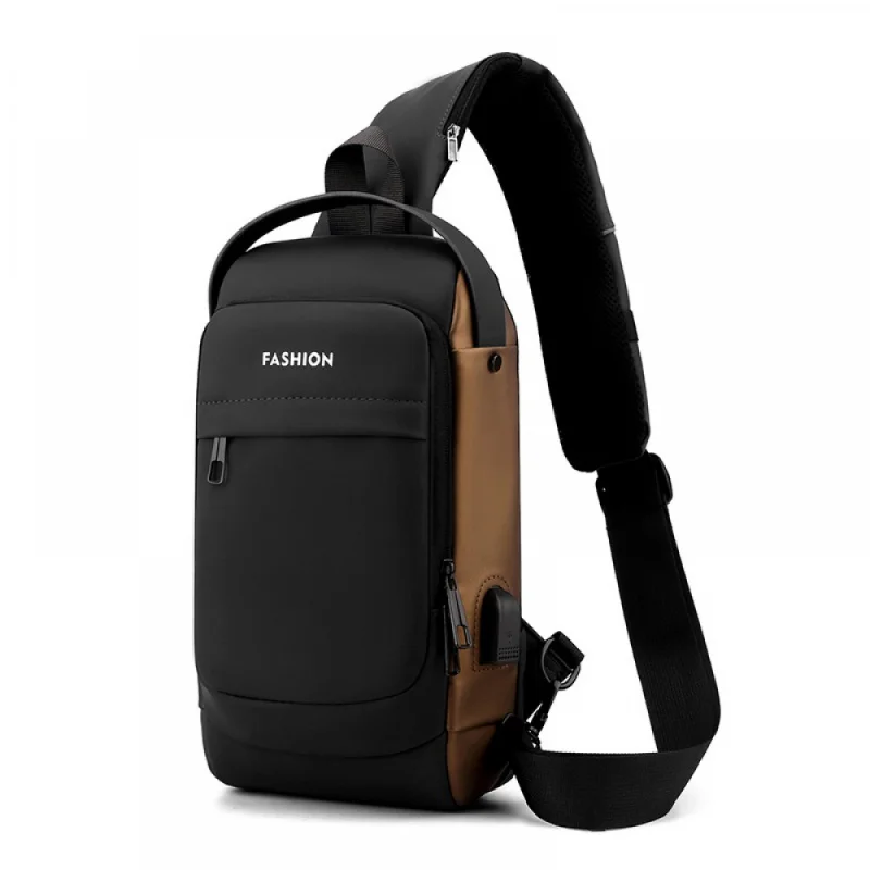 Heren Borsttas 2023 Nieuwe Crossbody Heuptas Grote Capaciteit Met Anti-Diefstal Wachtwoord Slot Schoudertas Outdoor Fotografie Hele