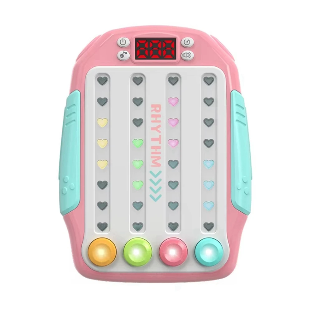 A71Z Quick Push Game Eye Sensory Console Multiplayer Versus Board Game Dance Master Handheld Gamepad Hand Training Toy A