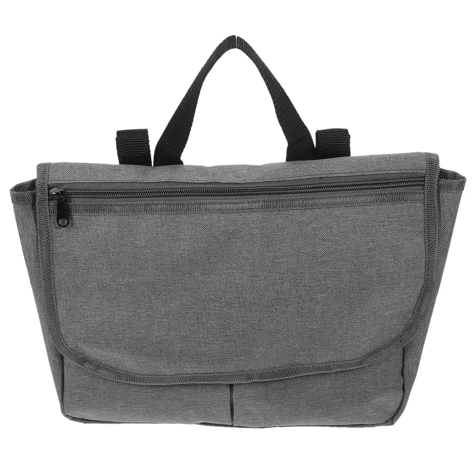 

Polyester Wheelchair Storage Bag Large Capacity Side Bag Easy Installation Adjustable Strap Walker Accessories for Seniors