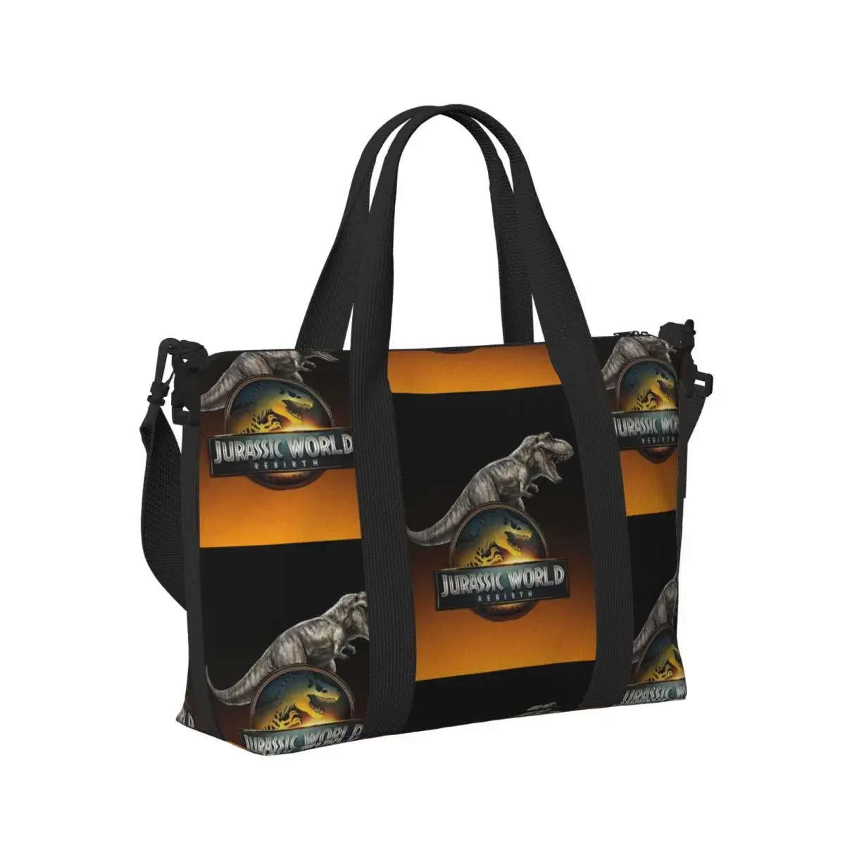 

Пляжная дорожная сумка «Парк Юрского периода», вместительная сумка-тоут для спортзала, спорта, женская сумка для покупок, сумка через плечо