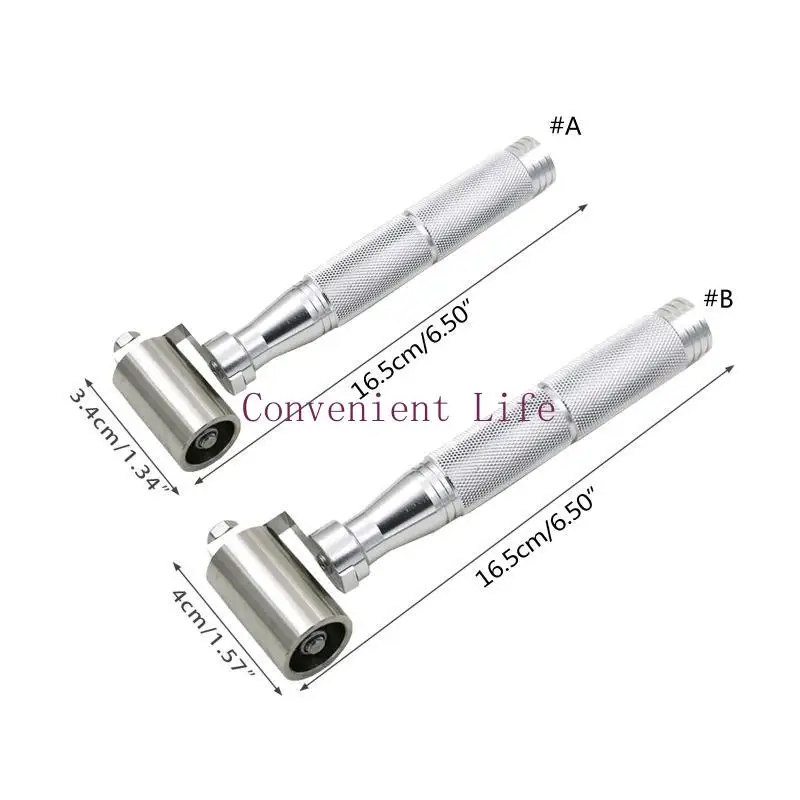 L1EE Wallpaper Smoothing Tool RVS Naad Handroller met antisliphandvat