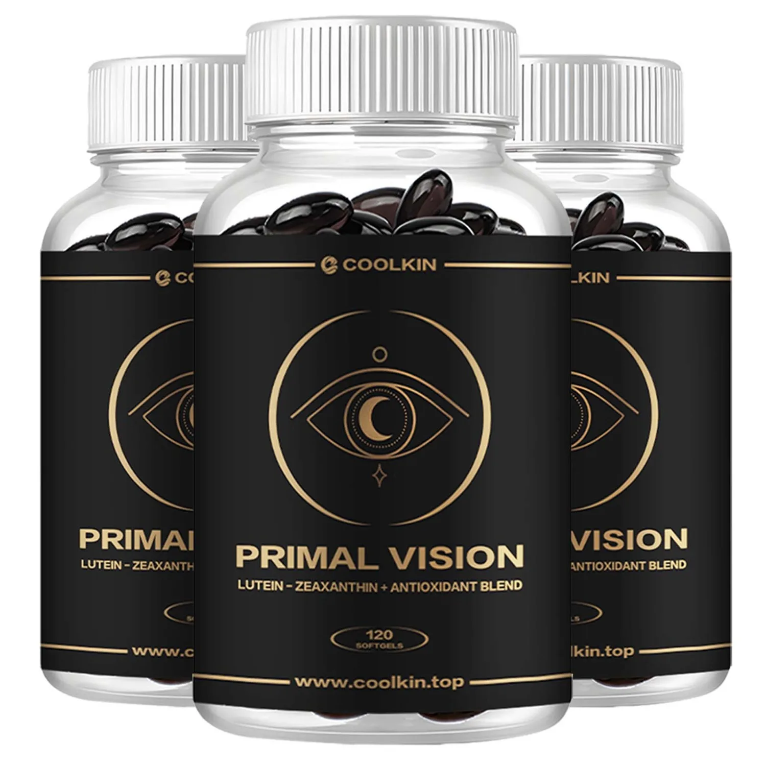 

Primal Vision Supplement - Биологически активная добавка для здоровья глаз, защищает зрение, содержит антиоксиданты, укрепляет иммунитет - без ГМО, без глютена