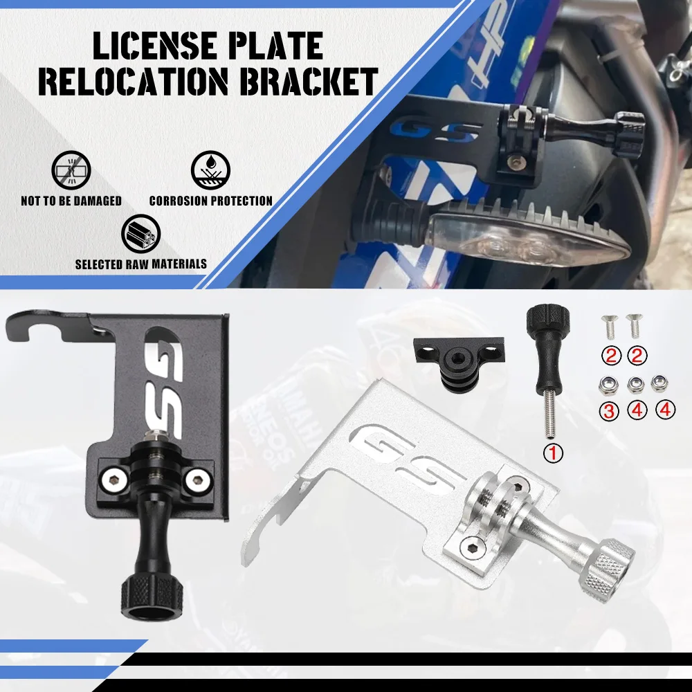 

Motorcycle For Gopro For BMW GSA R 1200 1250 GS R1200GS LC R1250GS Adventure ADV Dash Camera Recorder Bracket Holder Accessories