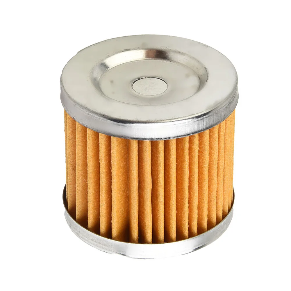 Motorcycle Oil Filtration Grid Compatible with GN125 Models Featuring Aluminum Body and High Performance Filter Paper Layer