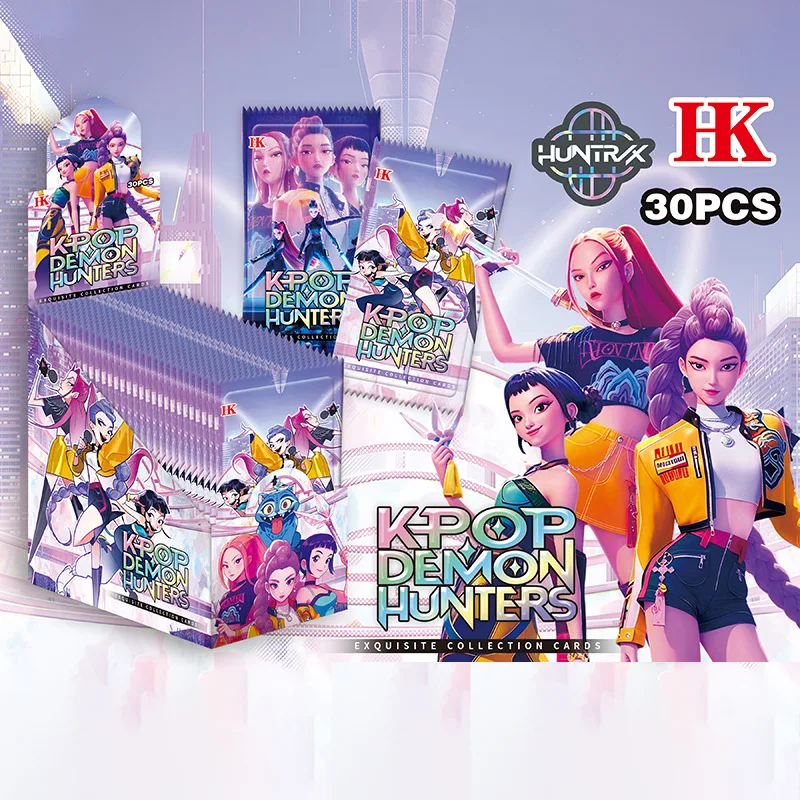 Juego de tarjetas coleccionables premium KPop Demon Hunters, para fanáticos de anime y coleccionistas de tarjetas Regalos y premios festivos
