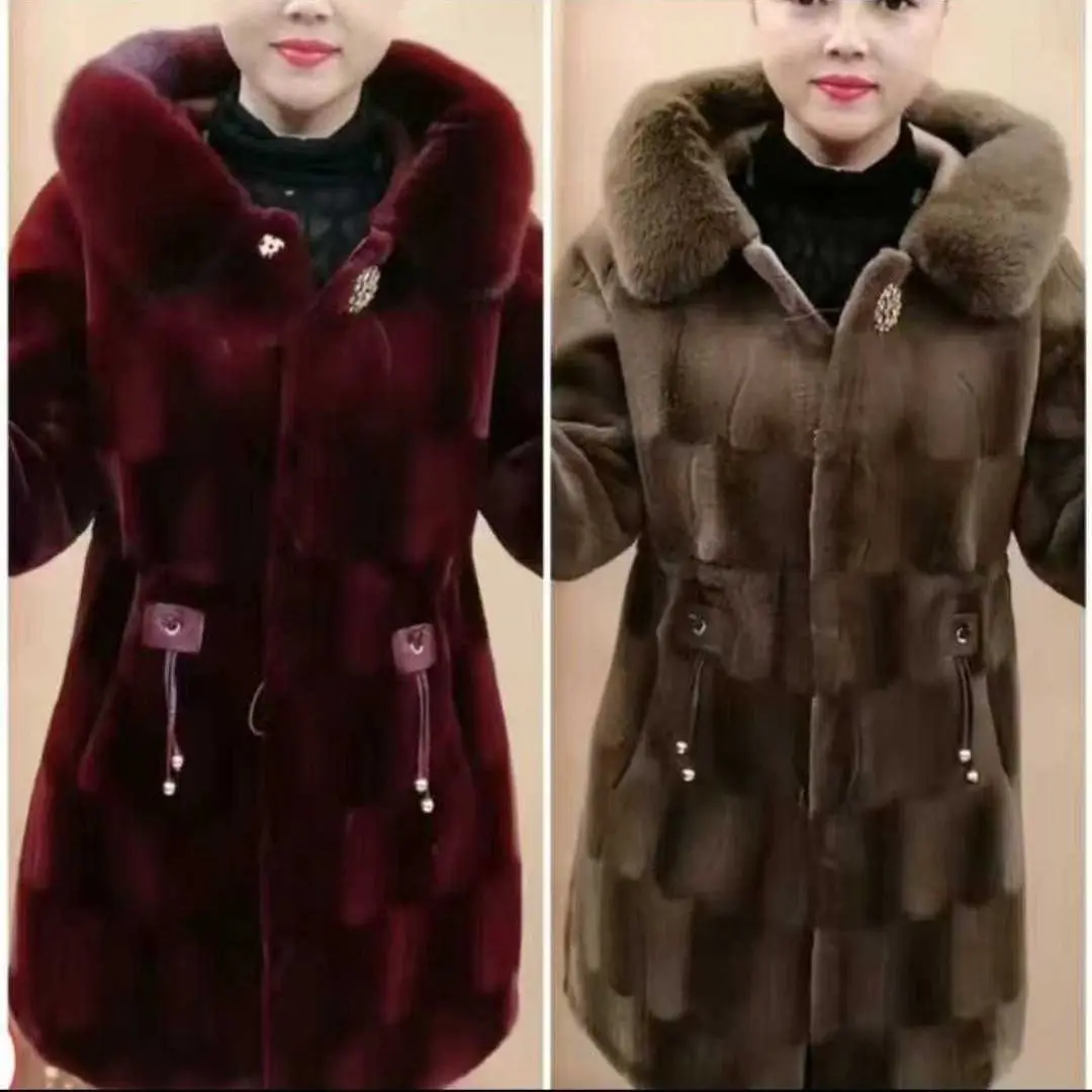 European  Temperament Vest 2024 Autumn and Winter New Foreign Fashion Environmental Protection Fur Coat Women LX306