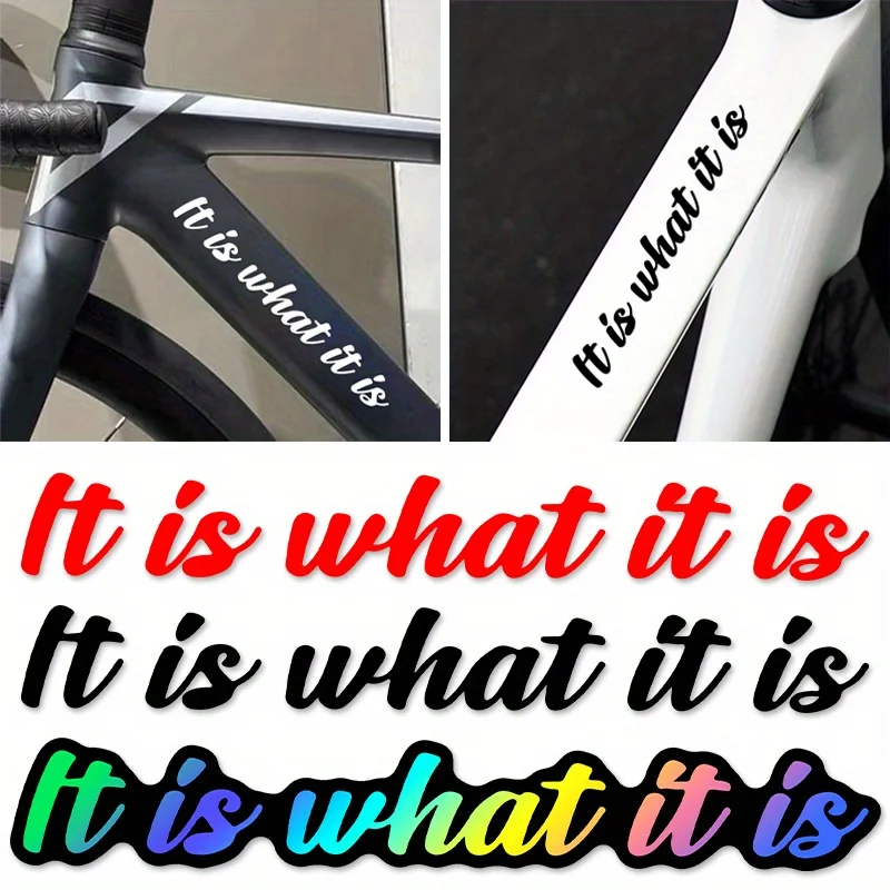 

1 шт. крутая голографическая наклейка с цитатой, подходит для наклеек для ноутбуков, корпусов гитары, канцелярских товаров, подчеркивающей яркую эстетику