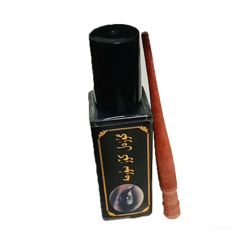 Original Black Ithmid Surma Kohl Powder kajal Eyeliner Stick Natural Eye Tradition Makeup Tools For Men And Women — zdjęcie 2