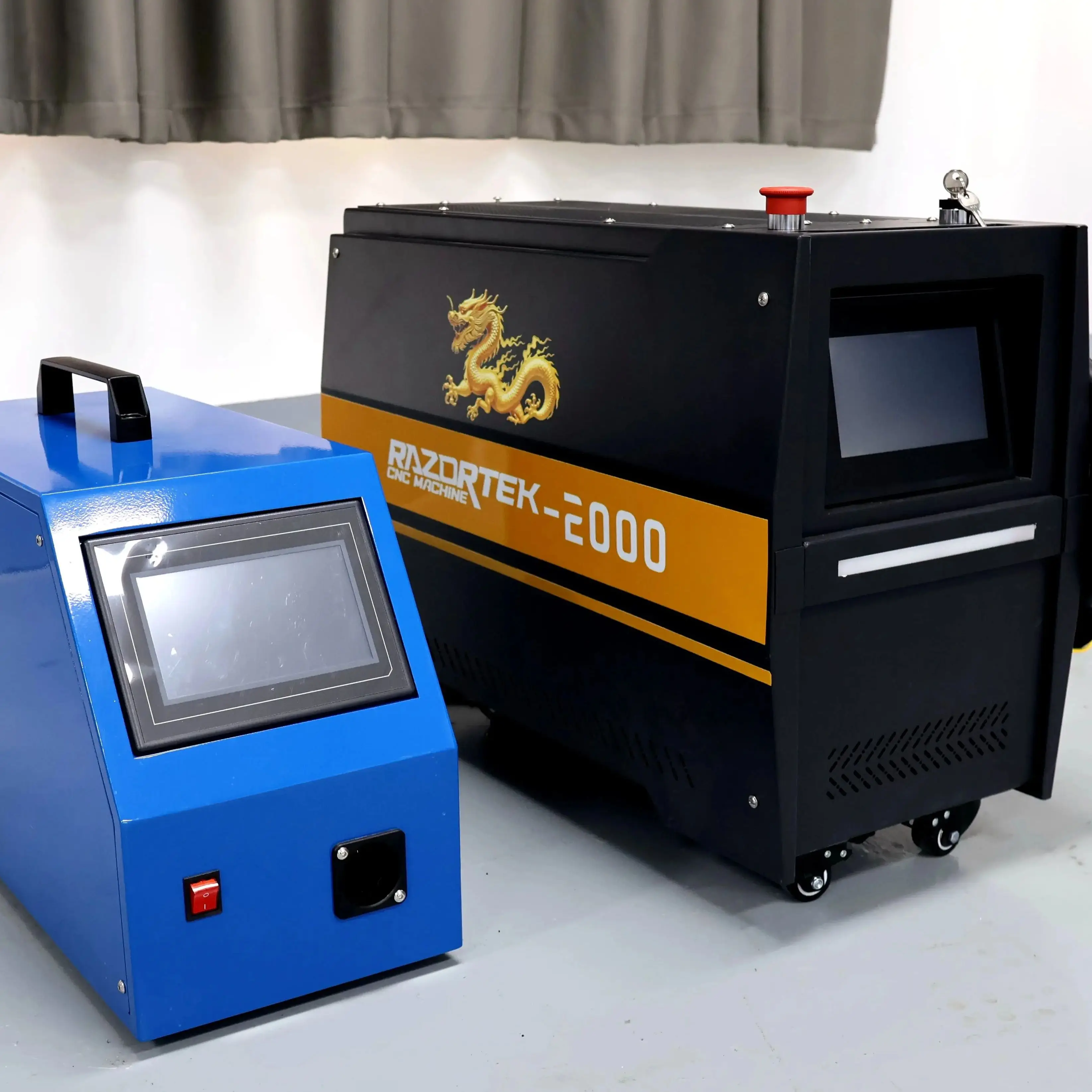 2000W Portable Air Cooled Laser Welding Cleaning Machine 4-in-1 Fiber Laser Welder Cleaner Cutter RZ2000H