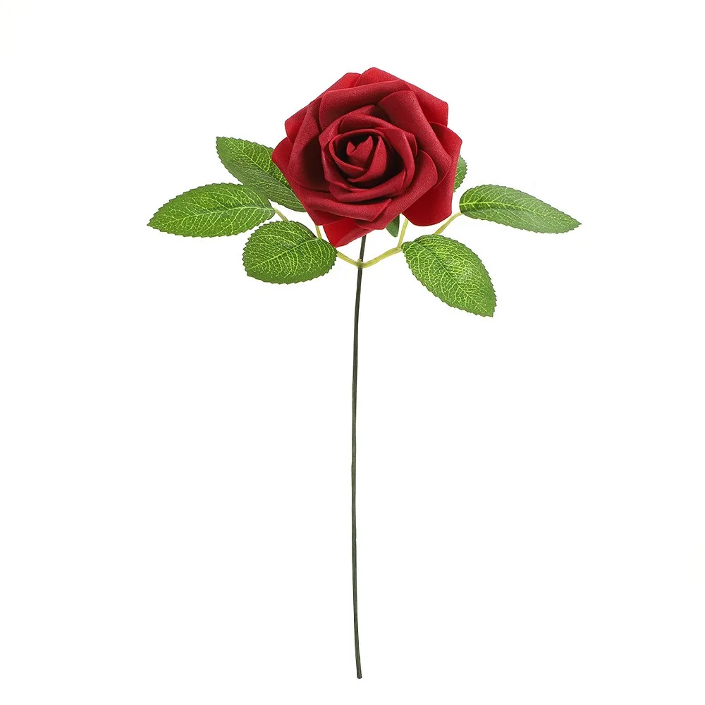 25 Stück künstliche Rosenblumen aus Schaumstoff, künstliche Blumen für Valentinstag, DIY-Geschenke, Ornament, Hochzeit, Heirat, Dekoration, Heimdekoration – Detail 7