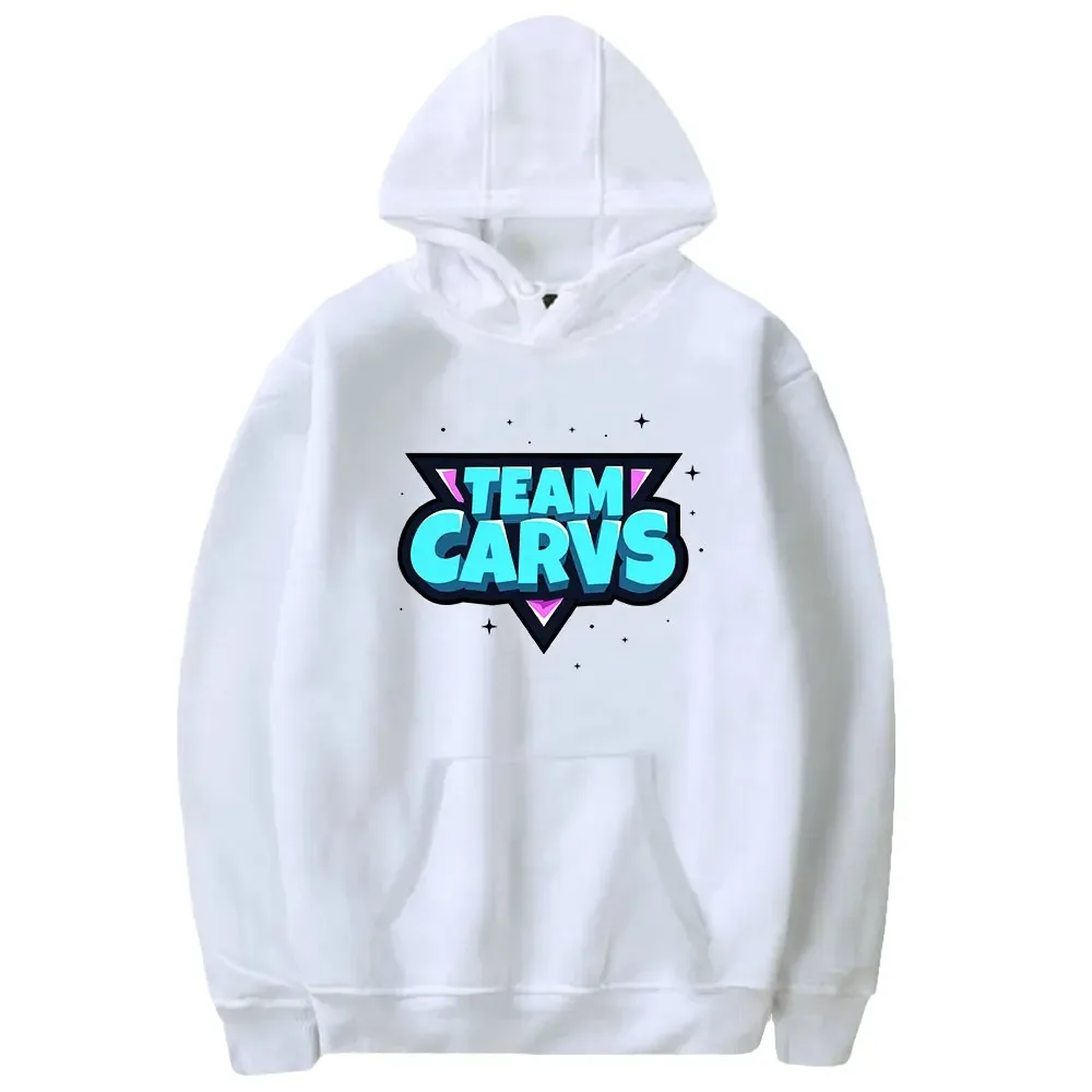 Homens E Mulheres Carvs Hoodie, Pulôver De Manga Comprida, Moletons Com Capuz, Streetwear Casual Unissex, Roupas Da Moda 2024