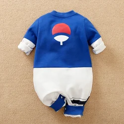 Anime Sasuke Cosplay Clothing  Newborn Baby Boy Clothes Children Overalls Romper Onesie Jumpsuit Outfit Kids Halloween Costume