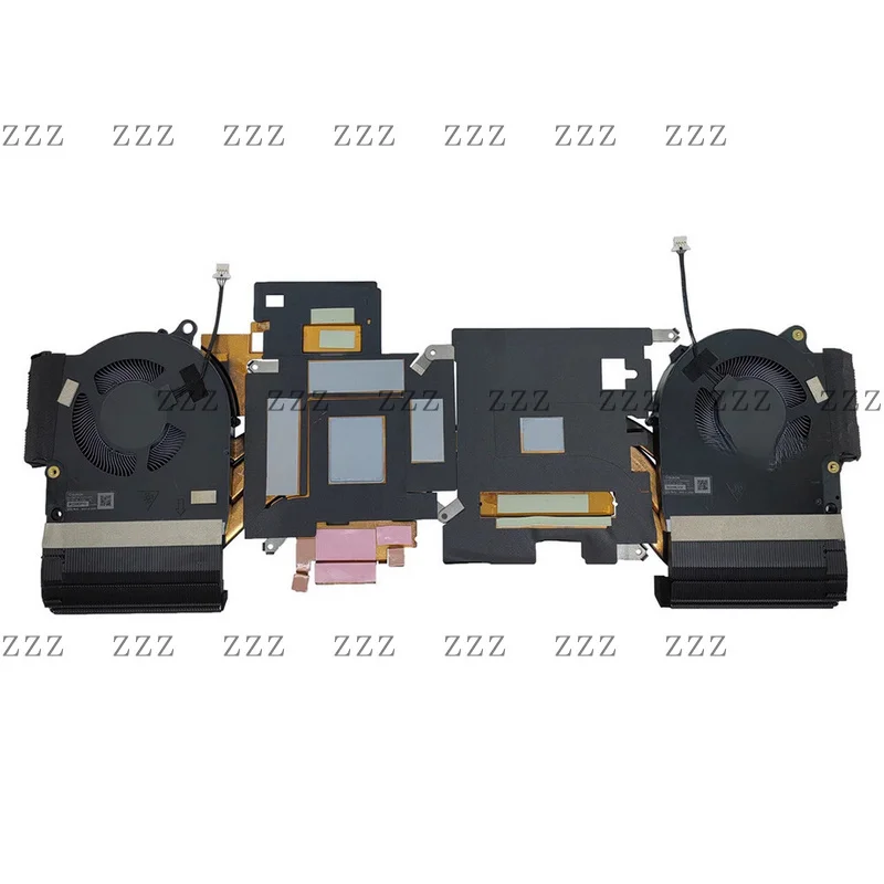 ZZ For DELL Alien m15 R7 AMD 125W GN20E Laptop Cooling Fan with Heatsink 0DVK49