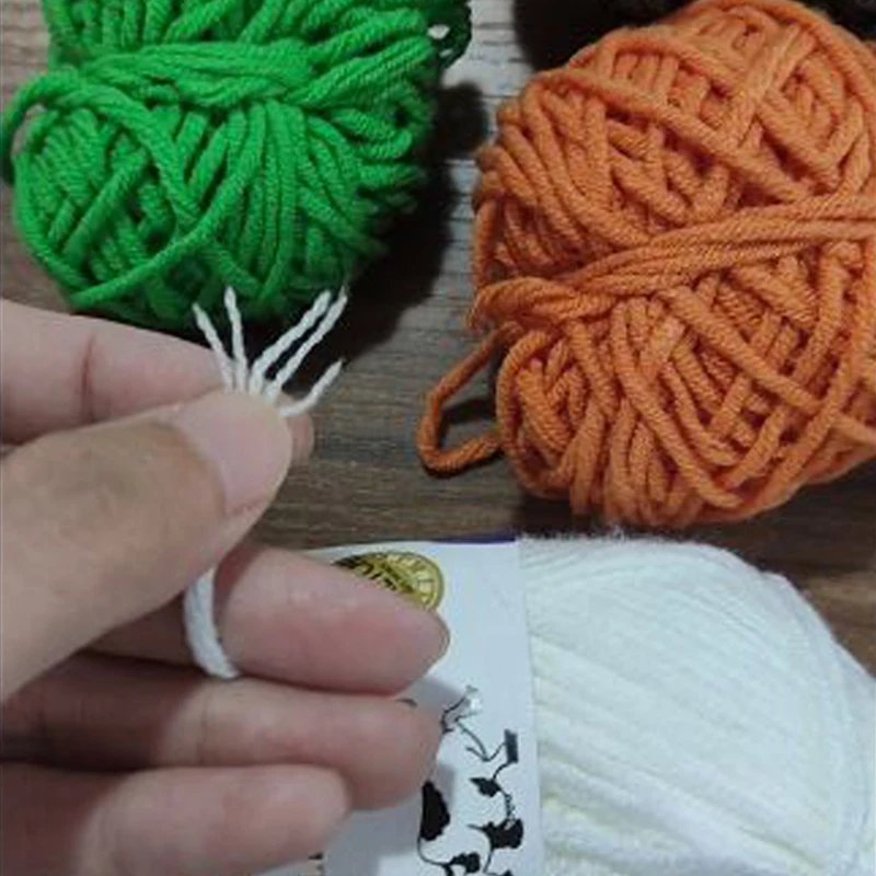 DIY Knitting Phone Bag Wool Material Kit NOT FINISHED Crossbody Woven Mini Purse Bag Artificial Hand-Woven Crochet Decorate Gift