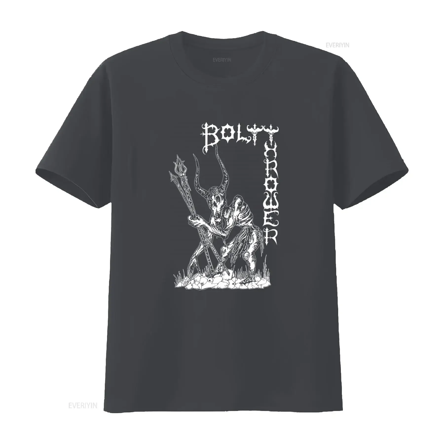 Bolt Thrower T Shirt Men's Xl Black Heavy Metal Band Design vintage Washed streetwear Soft Unisex designer clothes fashion view 3