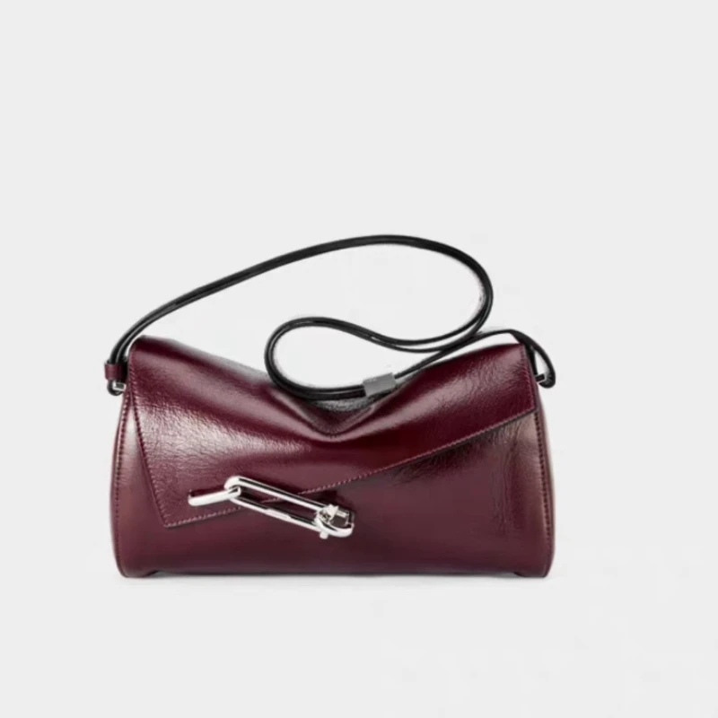 

TADFAB Interlock Colorful Small Square Bag Fashionable and Versatile Unisex Crossbody Bag