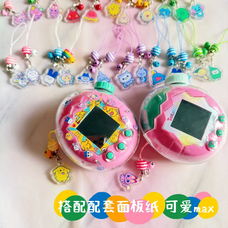 

Милые мультяшные подвески-брелоки для телефона, сумки и ключей: Тамагочи, Маметчи, Кучипатчи, Флауэрчи