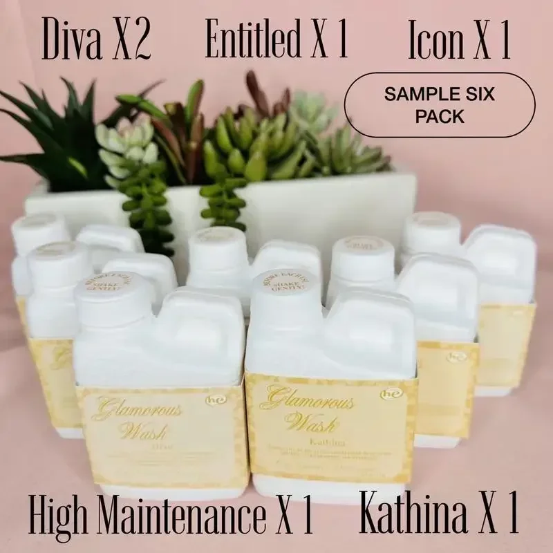 Glamorous Wash Mini Set (Six Pack!)