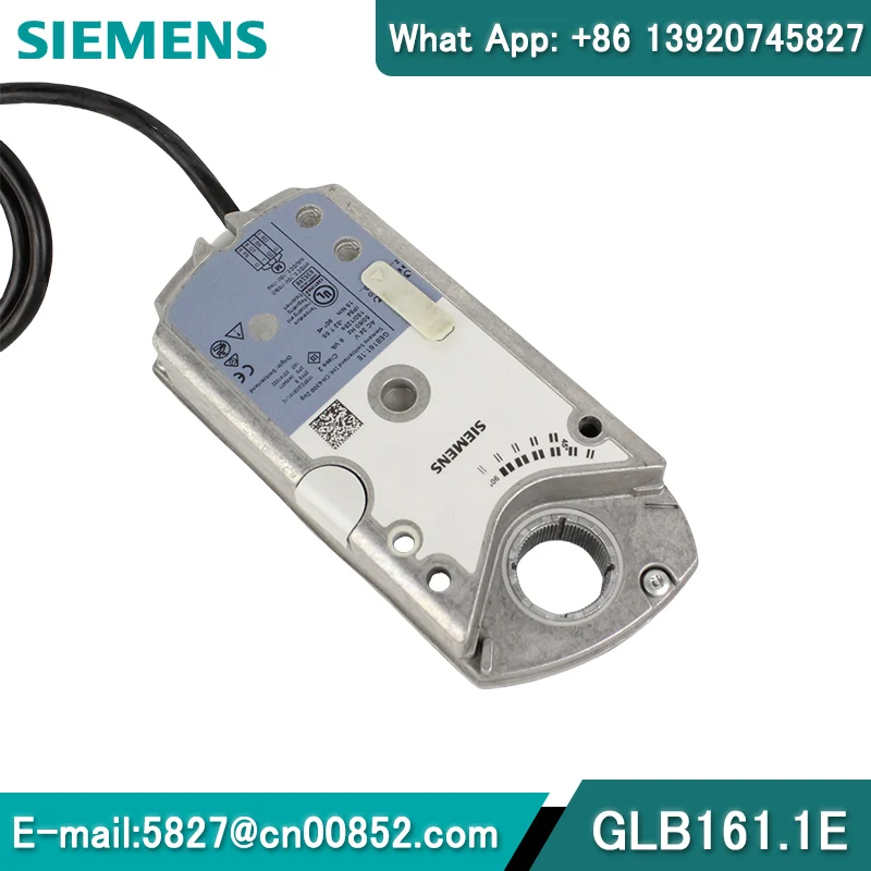 SIEMENS Damper Actuator GEB161.1E  ventilation and air conditioning plants to regulate and shut off dampers