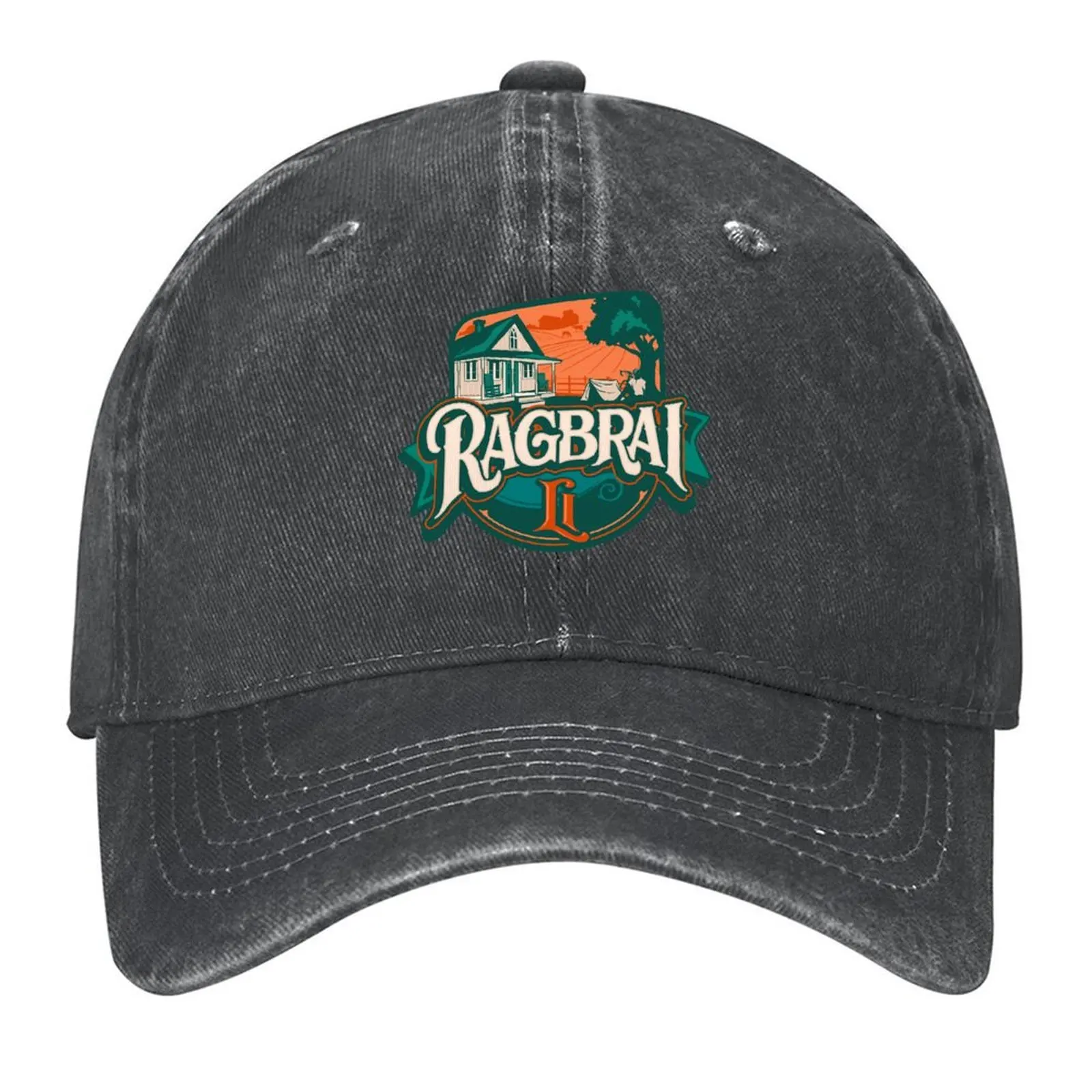 

Ragbrai 2024 Baseball Cap Uv Protection Solar Hat designer cap Golf Cap Trucker Golf Wear Men Women's