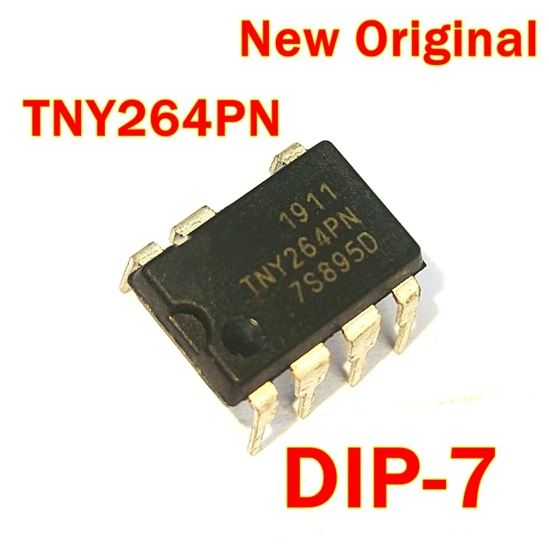 

1pcs to 100pcs TNY264PN DIP-7 New Original Enhanced, Energy Efficient, Low Power Off-line Switcher