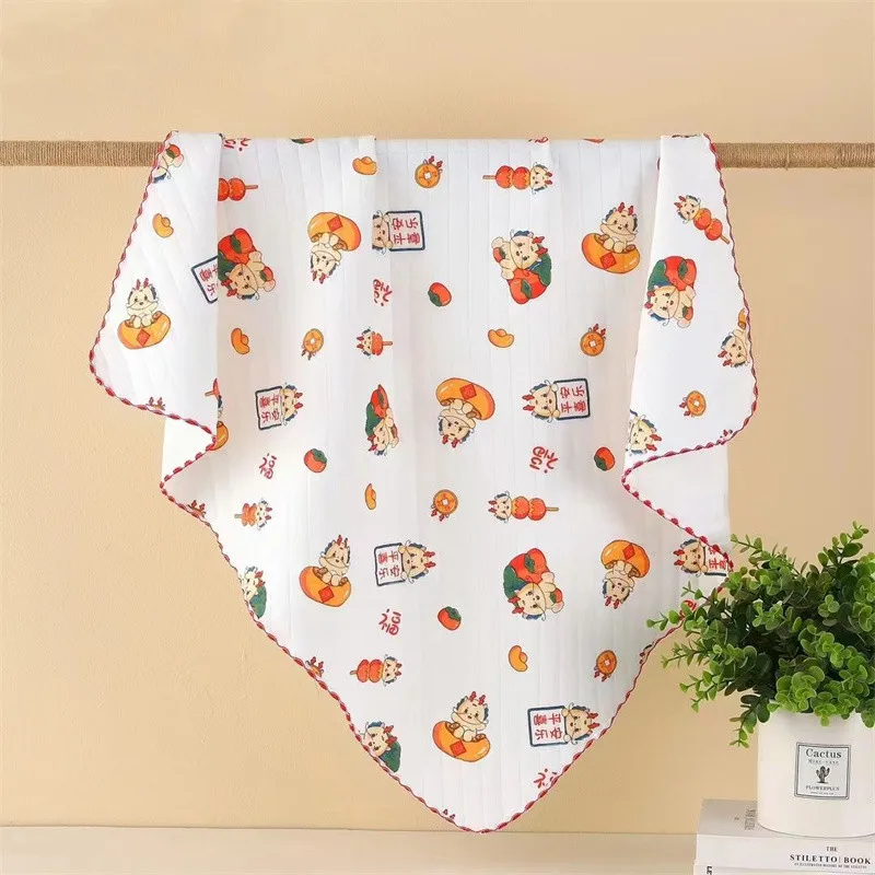 85-センチメートル夏薄い新生児ブランケット-a-クラス純綿ブランケットベビー分娩室パッケージ赤ちゃんはブランケットで包まれて外出します