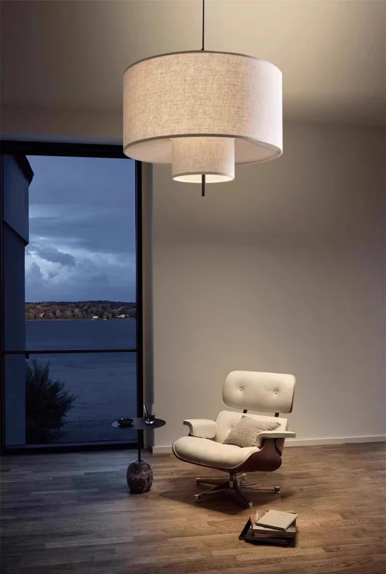 Nordic Wabi-Sabi Creative Simple Chandeliers