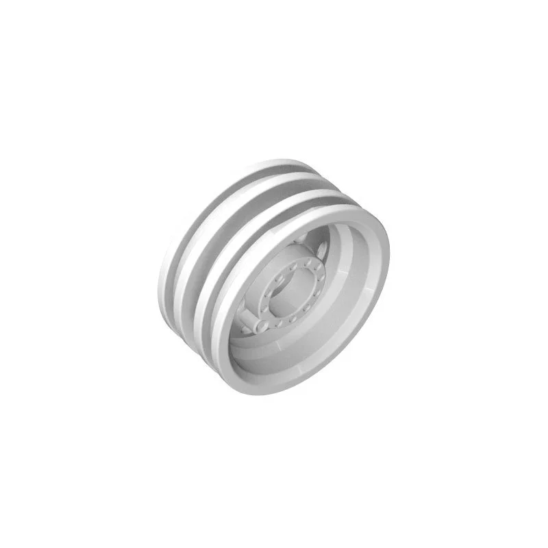 10 Stück 56904 Rad 30mm D.x14mm für Reifen 43.2x14 Reifen 56898 30699 Brick Collections Modular GBC Spielzeug für technische MOC-Bauwerke B – Detail 1