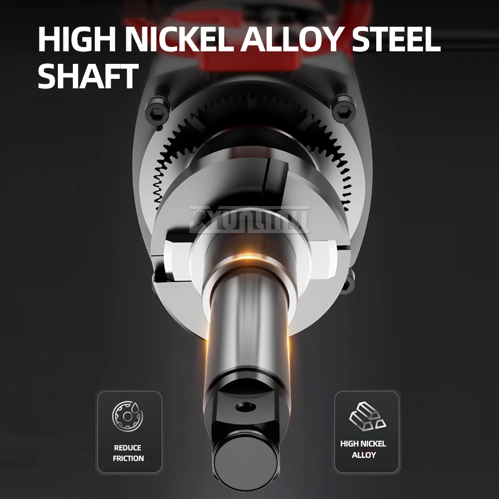 220v 1800w Heavy Industry Impact Wrench Electric Wrench Auto Repair Electric Jack hammer Suitable High Torque Socket 2025 NEW